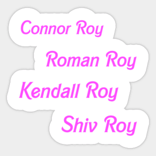 The Roys Sticker